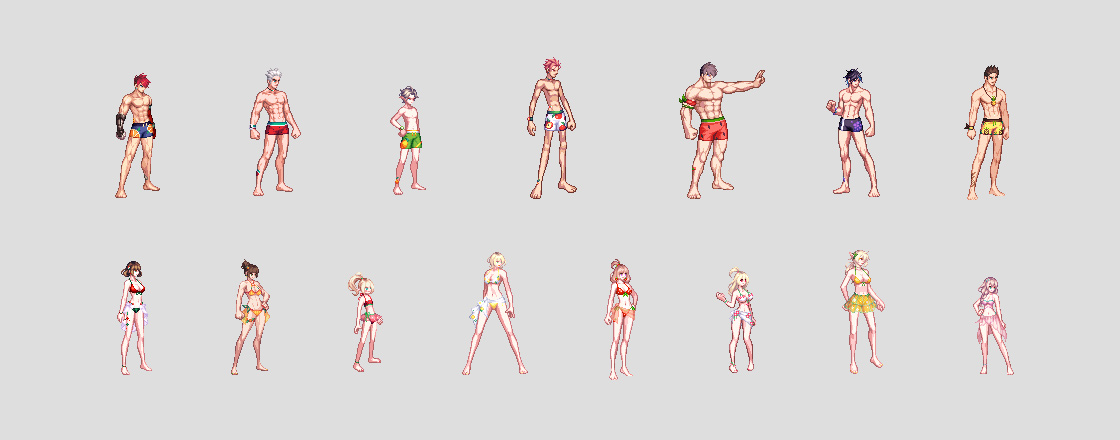 Tropical Vacation Avatar Type A basic
