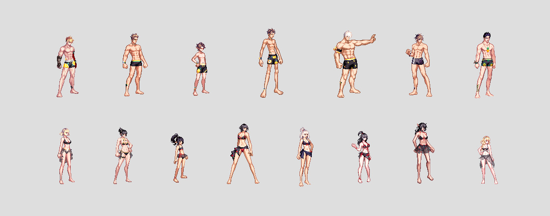 Tropical Vacation Avatar Type B basic