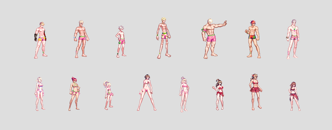 Tropical Vacation Avatar Type C basic