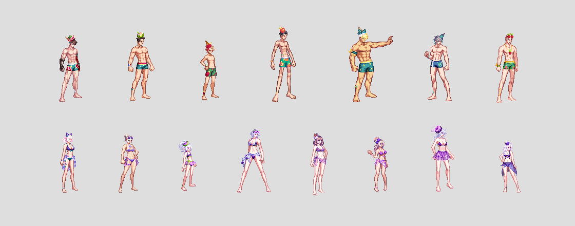 Tropical Vacation Avatar Type D Special